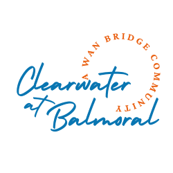 A logo for a company called Cleanwater Balmoral.